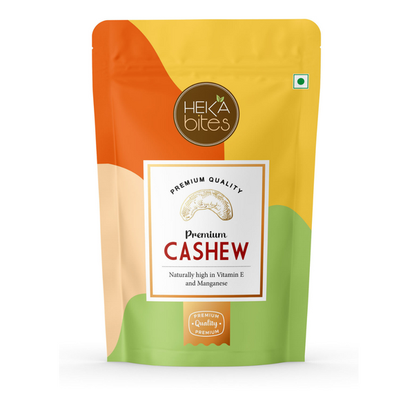 Heka Bites Whole Daily Cashews (Kaju) 450 g