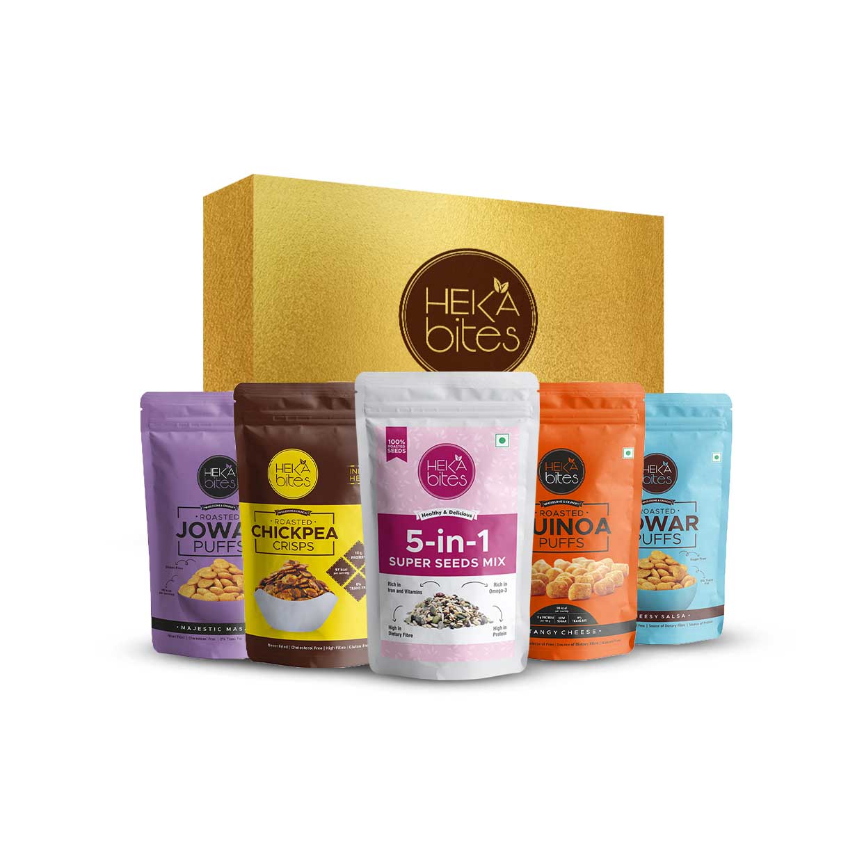 Heka Bites Gourmet Hamper with Healthy and Delicious Snacks