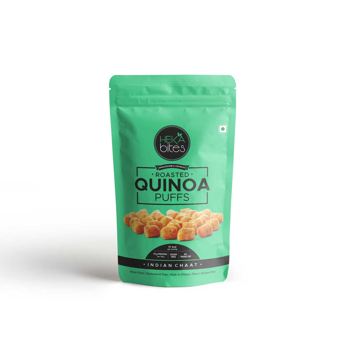 Quinoa Puffs - Indian Chaat (1 Pack of 40 grams)