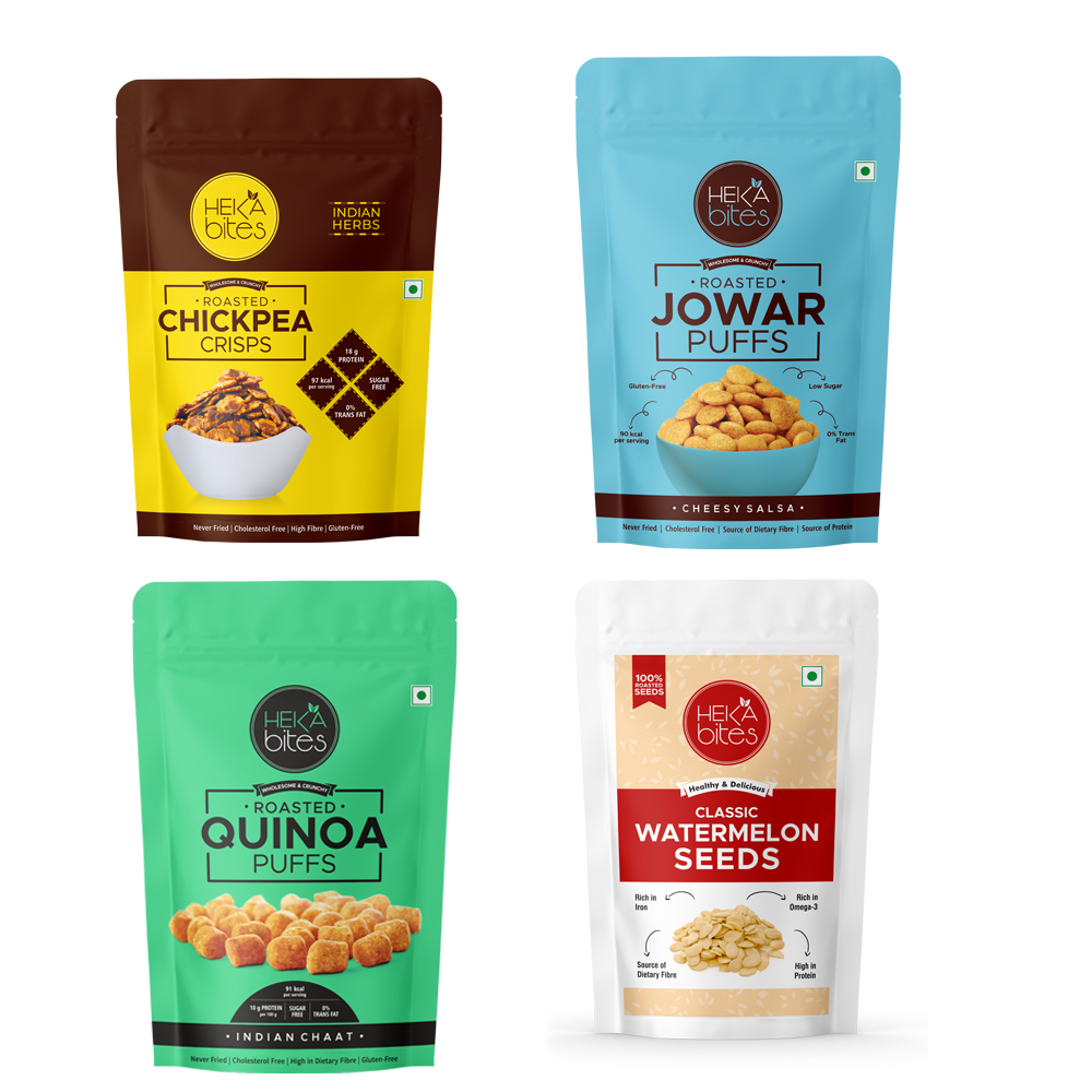 Heka Bites Gluten free Snacks Combo