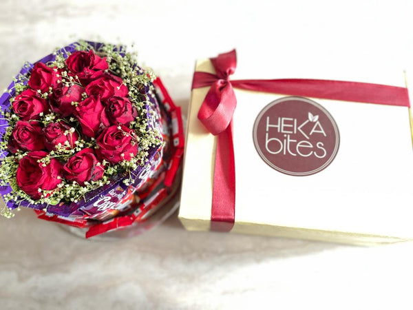 Heka Bites Valentine's Gift (For Him/Her)  | Gourmet Gift | Healthy and delicious snacks